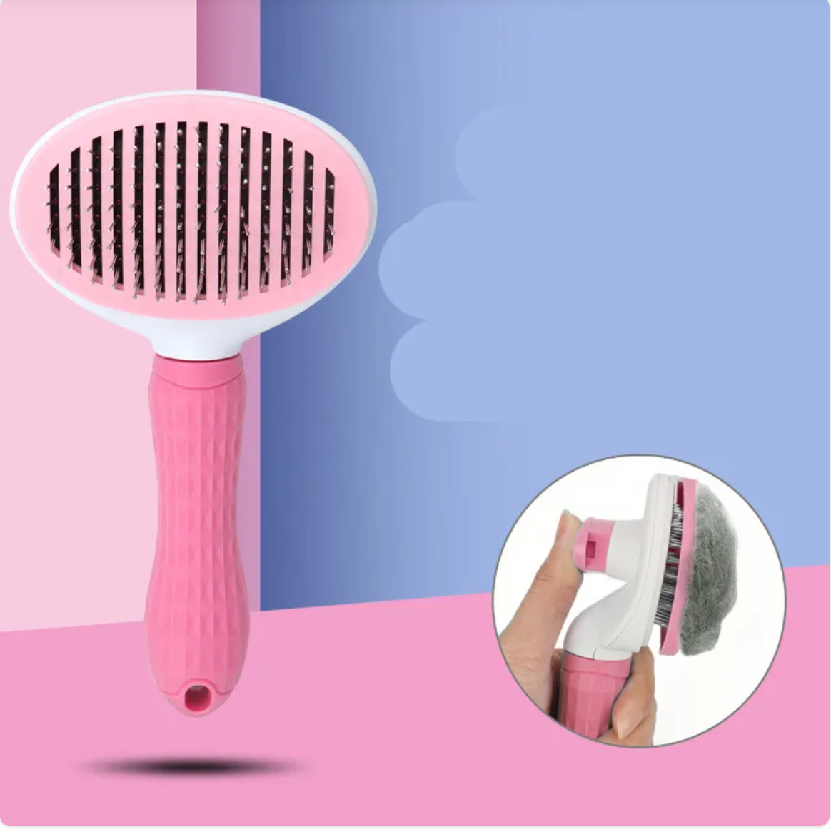 FurFlick Self-Cleaning Grooming Comb