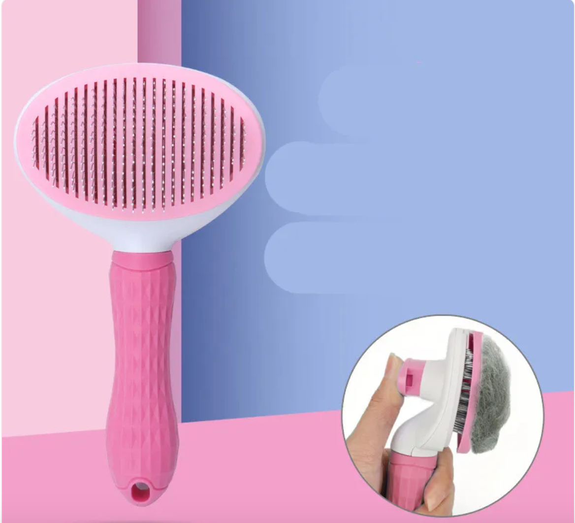 FurFlick Self-Cleaning Grooming Comb