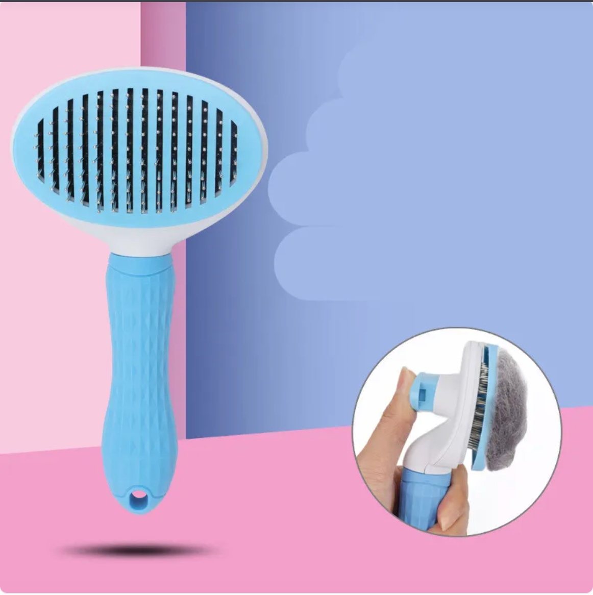 FurFlick Self-Cleaning Grooming Comb