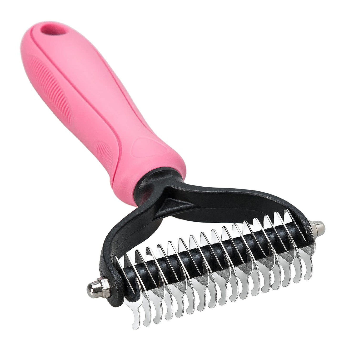 FurFlick Deshedding Rake for Dogs & Cats