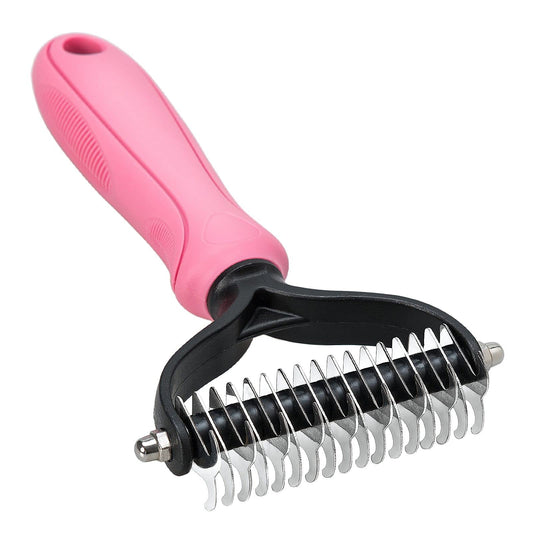 FurFlick Deshedding Rake for Dogs & Cats